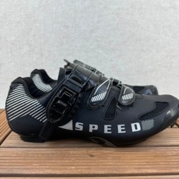 SPORT SPEED Cycling Shoes Black Buckle Strap Men Women Size 41 Bike main image 4